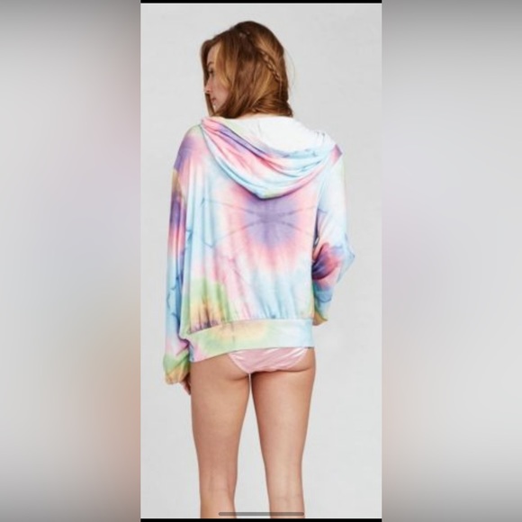 Wildfox Tye Dye “Malibu Unicorn Rainbow” Hoodie - Picture 8 of 8